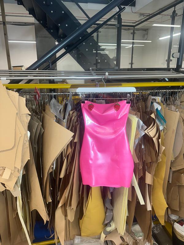 Poster Girl STRAWB BANDEAU DRESS