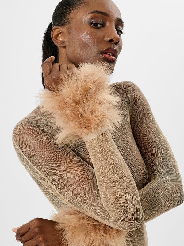 Poster Girl Trophy Jumpsuit Beige