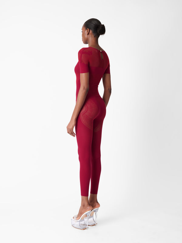 Poster Girl Vivian Jumpsuit Red