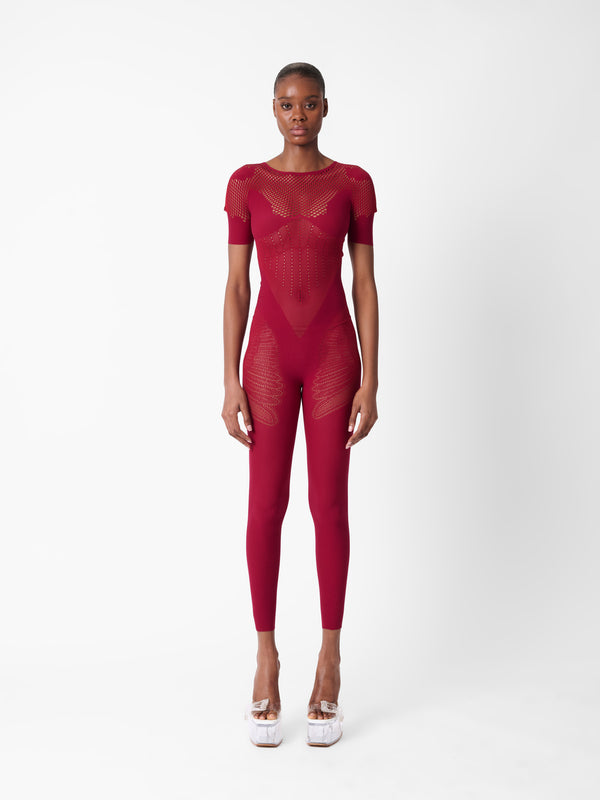 poster girl Vivian Jumpsuit Red