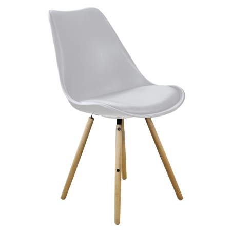 postquam CHAIR BERLIN WHITE (56X48X82 5 -CHAIR FLOOR 48)