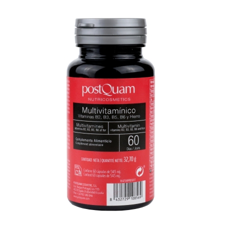 postquam MULTIWITAMINA WITAMINY B2 B3 B5 B6 I ŻELAZO