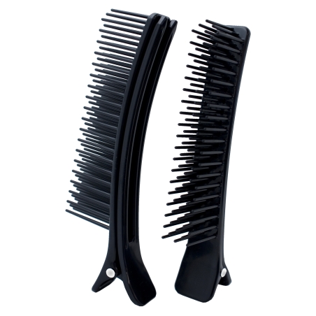 postquam 2 CLIPS WITH PADDLES BLACK