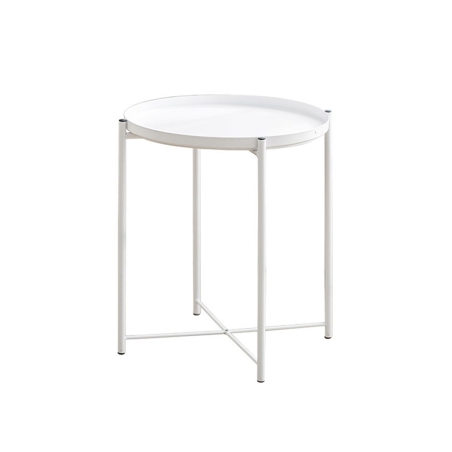 postquam BERLIN PLATE WHITE AUXILIARY TABLE
