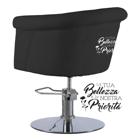 postquam CHAIR ROUND DOT BLACK "LA TUA BELLEZZA"