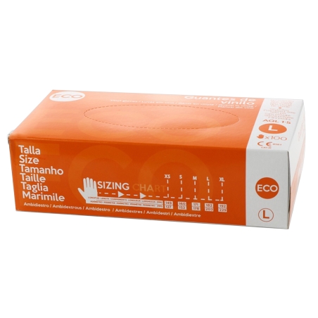 postquam ECOF-FRIENDLY VINIL GLOVES (100 U)
