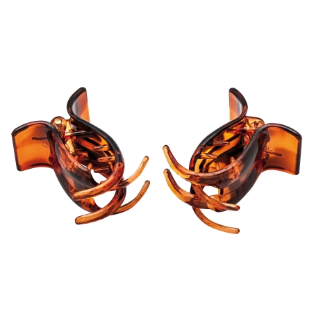 postquam HAIR CLIP 2 TEETH BLACK OR BROWN