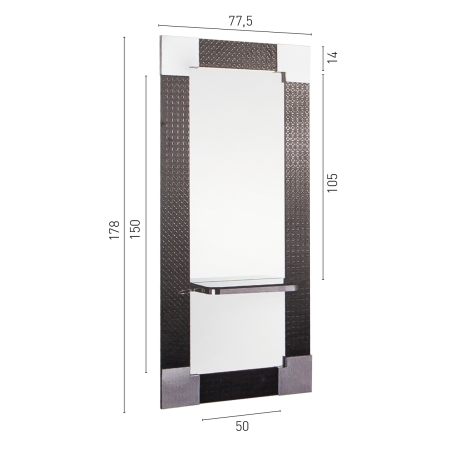 postquam HAIR DRESSING TABLE BASIC DECO TWO