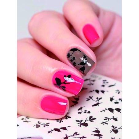 postquam NAIL ART STICKERS. BLACK BIRDS
