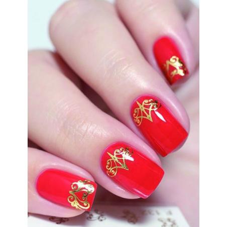 postquam NAIL ART STICKERS. GOLD FILIGREE