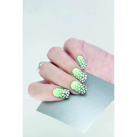 postquam NAIL ART VINYL MASK. SILVER GIRAFFE