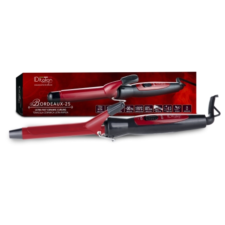 postquam ULTRA-FAST BOURDEAUX 19 MM CURLING TONGS