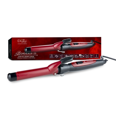 postquam ULTRA-FAST BOURDEAUX 25 MM CURLING TONGS