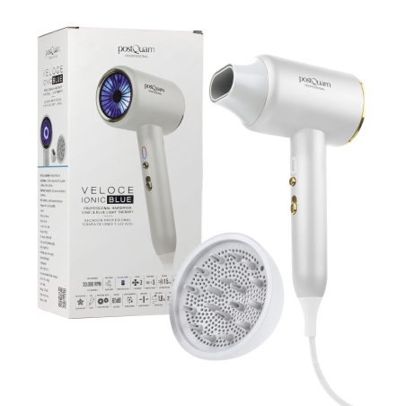 postquam VELOCE IONIC BLUE HAIR DRYER
