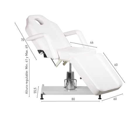 postquam WAXING BED HIDRAULIC TURIN LUXE