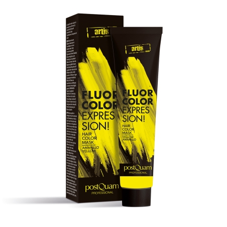 postquam YELLOW FLUOR HAIR MASK