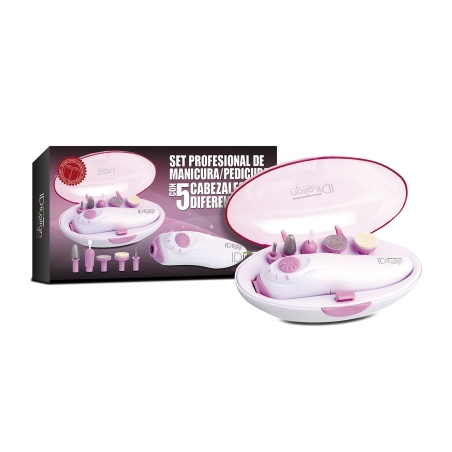 postquam PROFESSIONAL MANICURE/PEDICURE SET WITH BATTERIES