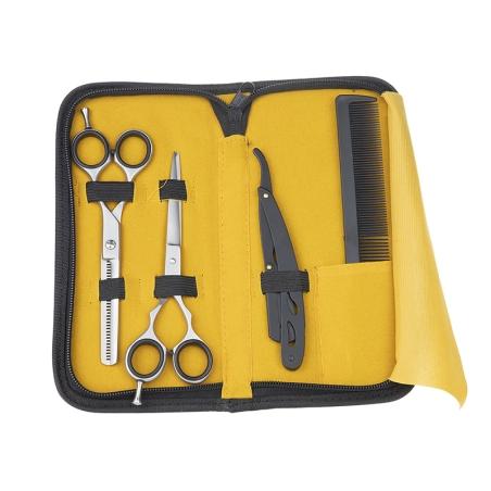 postquam SET DE TIJERAS DE 5.5" NAVAJA Y PEINE ACKERMANN