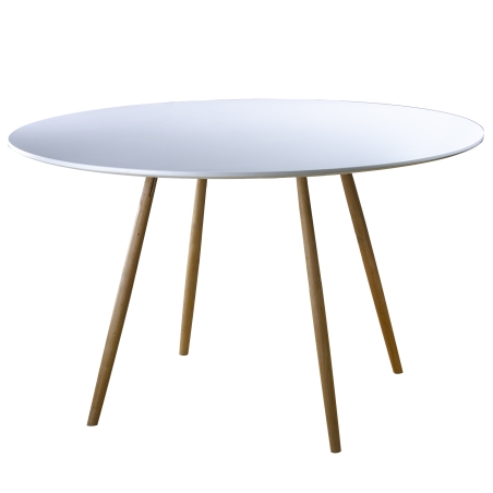 postquam WHITE TABLE ESTOCOLMO-LARGE (DIAMETER 120 HEIGHT 72)