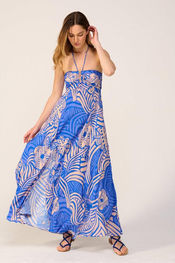 Poupette St Barth Long Dress Carla