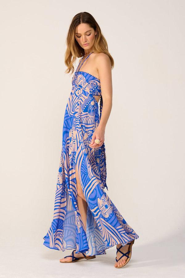Poupette St Barth Long Dress Carla