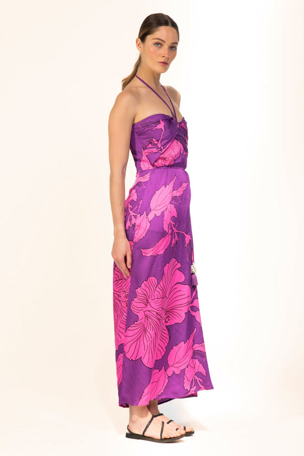 Poupette St Barth Long Dress Collina
