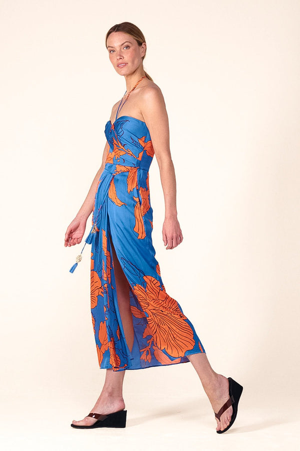 Poupette St Barth Long Dress Collina