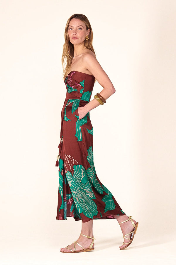 Poupette St Barth Long Dress Collina