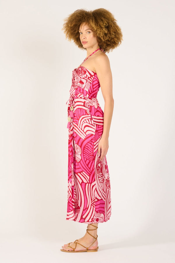 Poupette St Barth Long Dress Collina