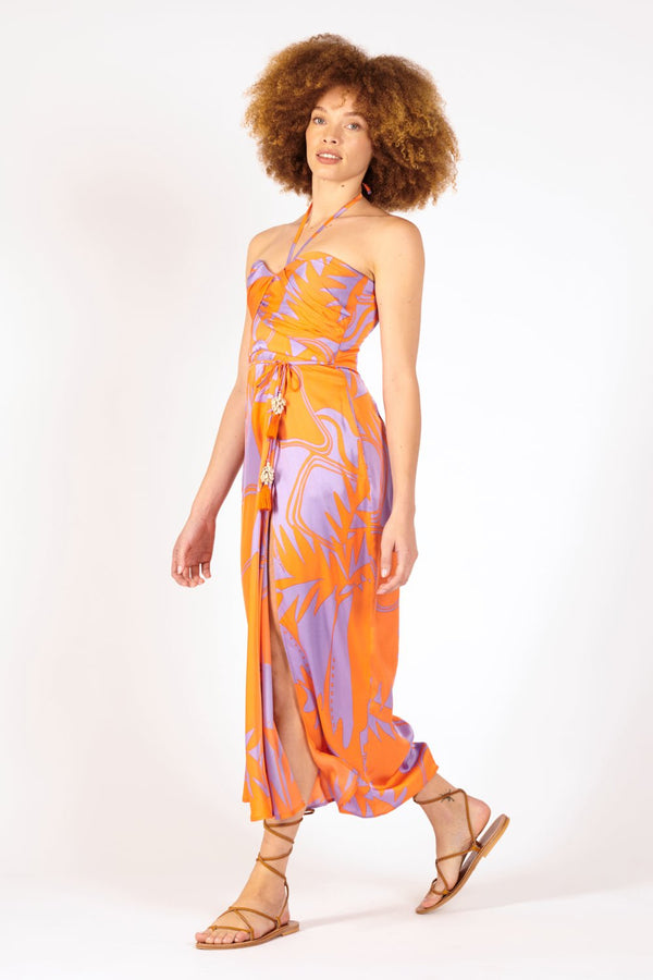 Poupette St Barth Long Dress Collina