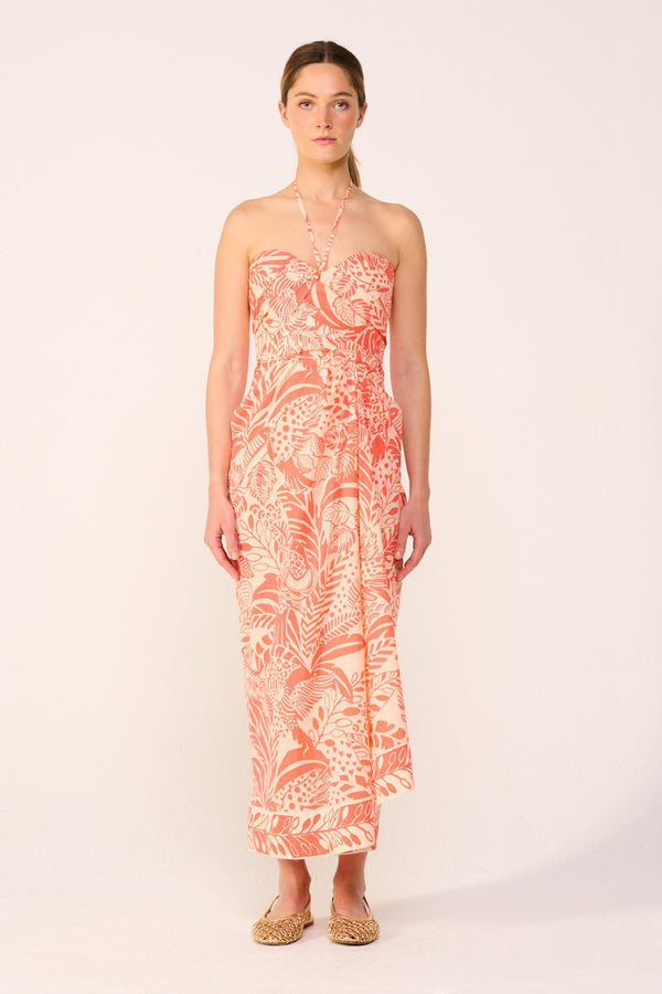 Poupette St Barth Long Dress Collina