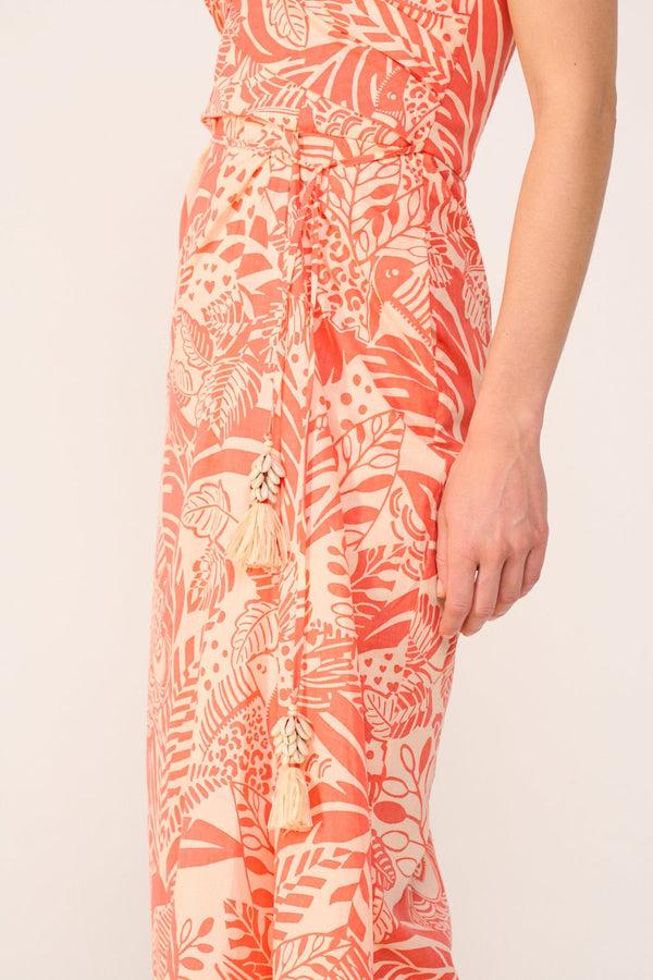 Poupette St Barth Long Dress Collina