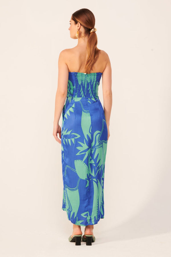 Poupette St Barth Long Dress Collina