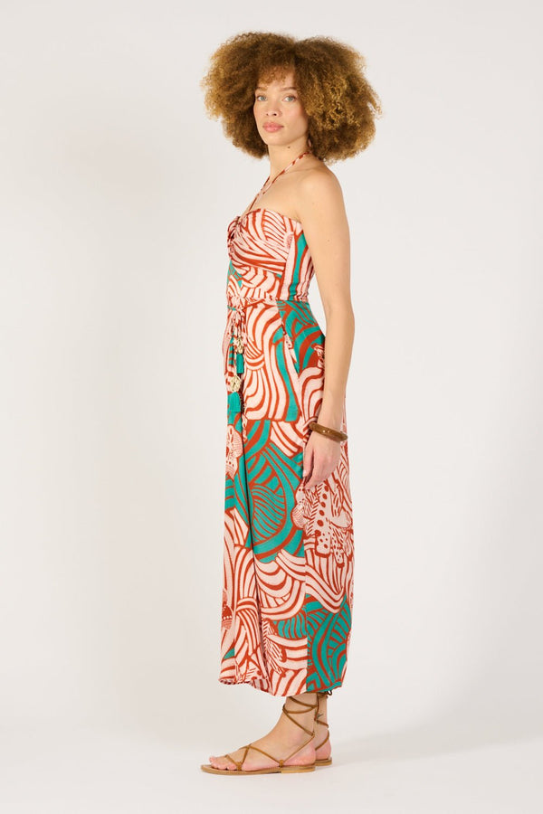 Poupette St Barth Long Dress Collina