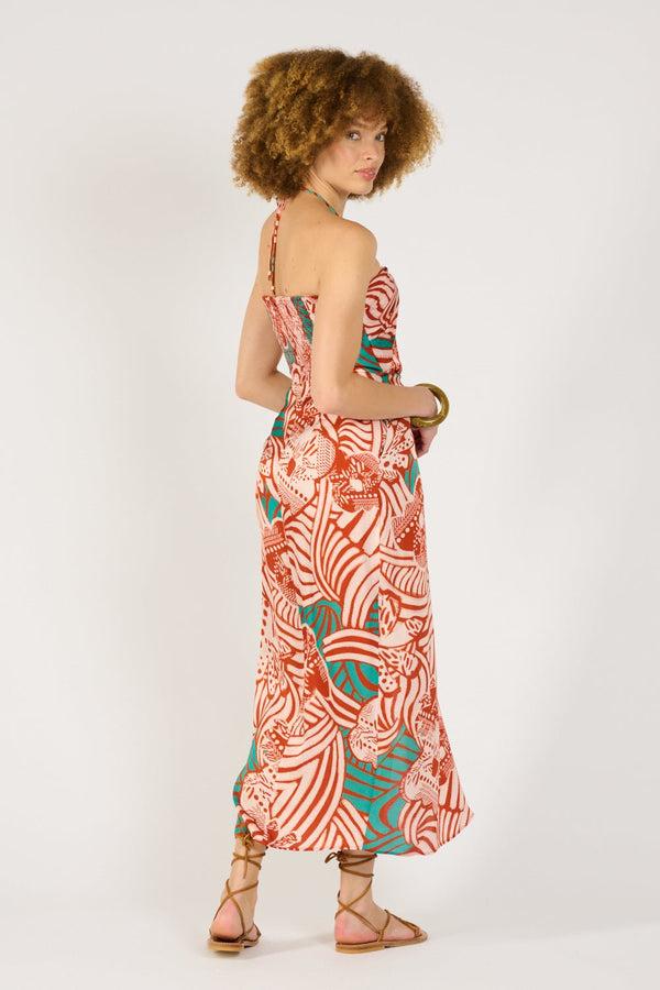 Poupette St Barth Long Dress Collina