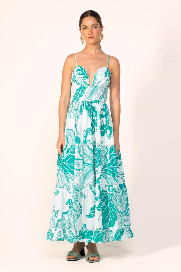 Poupette St Barth Long Dress Milena