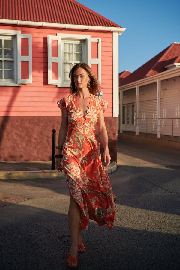 Poupette St Barth Long Dress Noreen