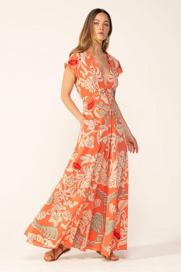 Poupette St Barth Long Dress Noreen