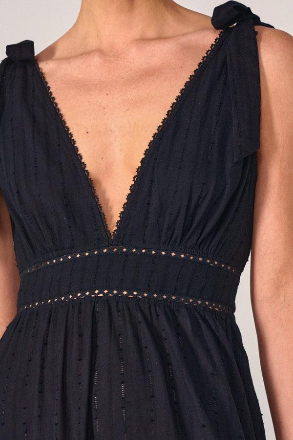 Poupette St Barth Long Dress Perla