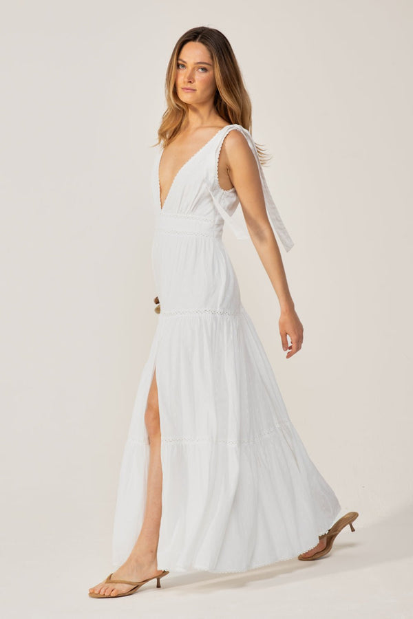 Poupette St Barth Long Dress Perla