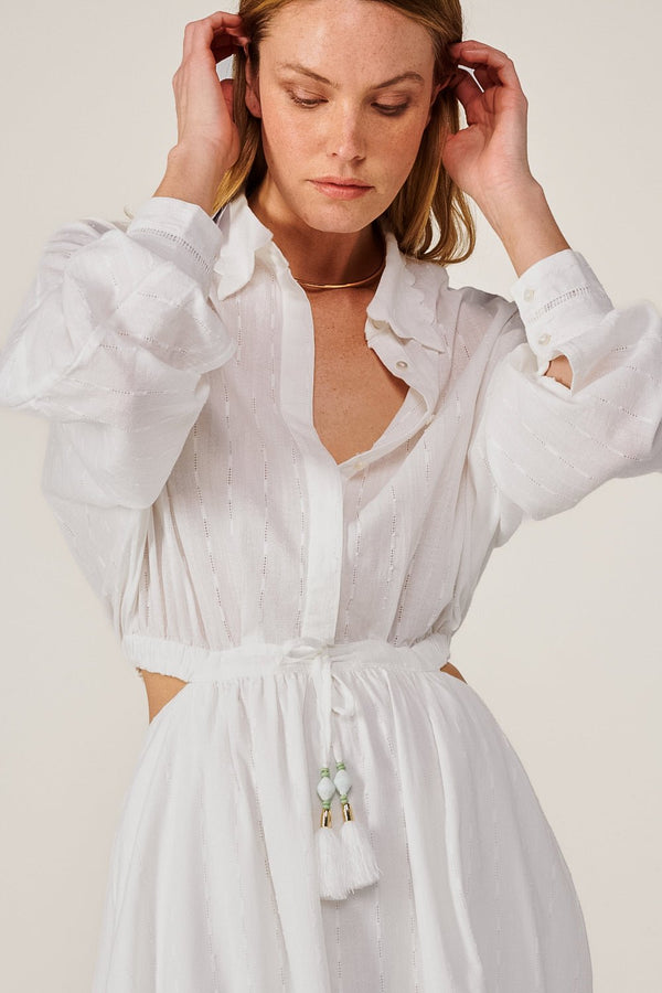 Poupette St Barth Long Dress Sunniva