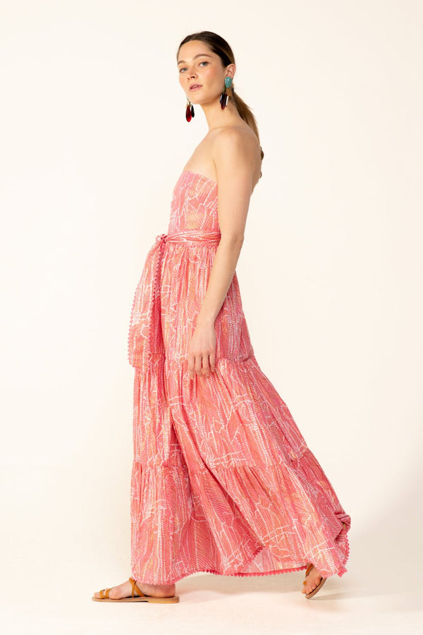 Poupette St Barth Long Dress Thelma