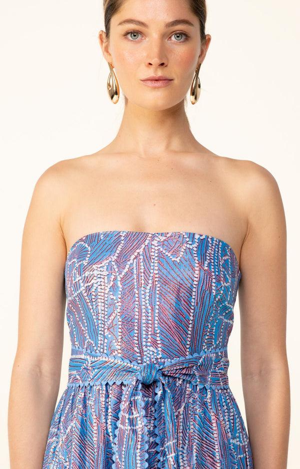 Poupette St Barth Long Dress Thelma