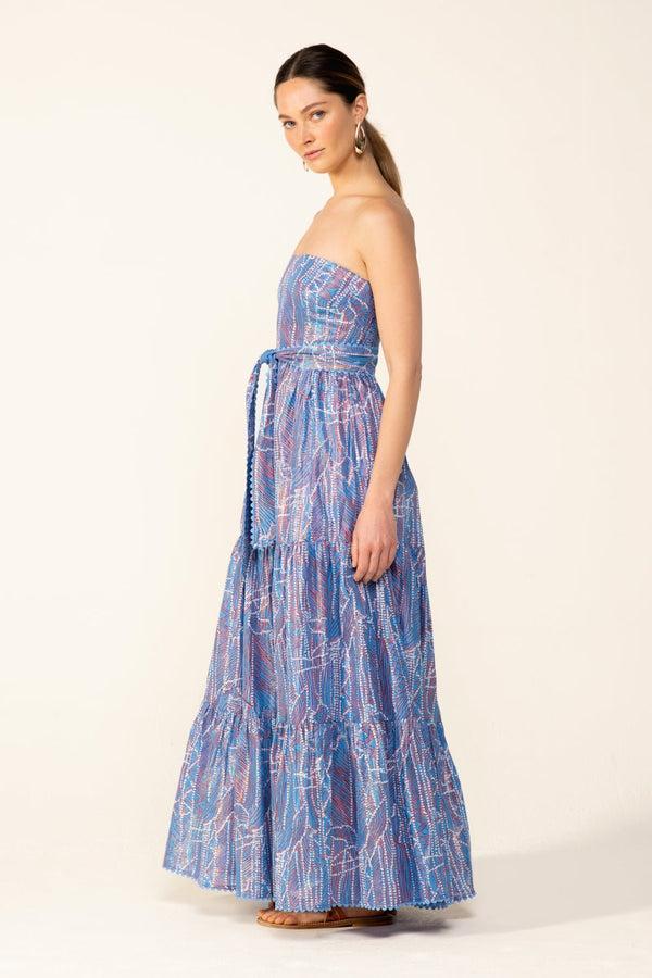 Poupette St Barth Long Dress Thelma