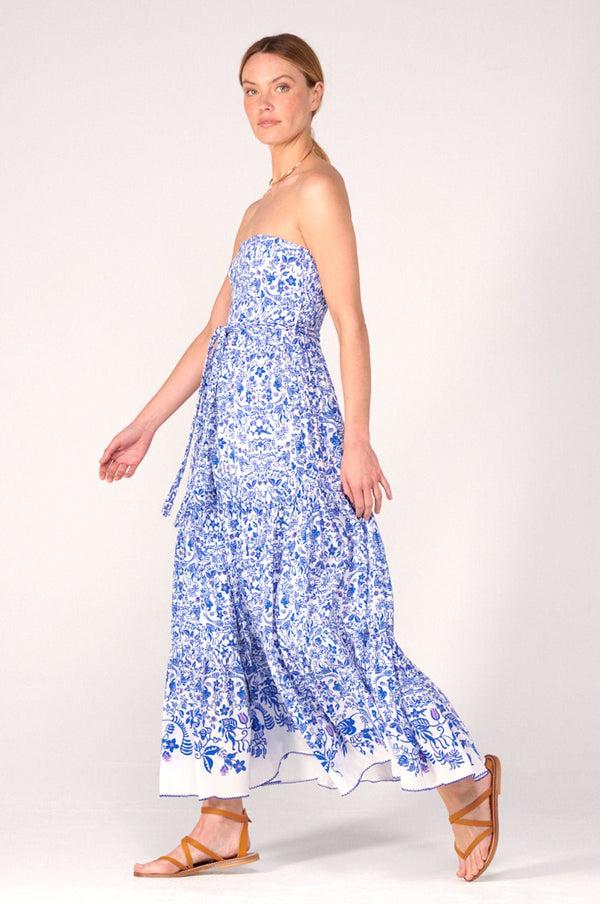 Poupette St Barth Long Dress Thelma