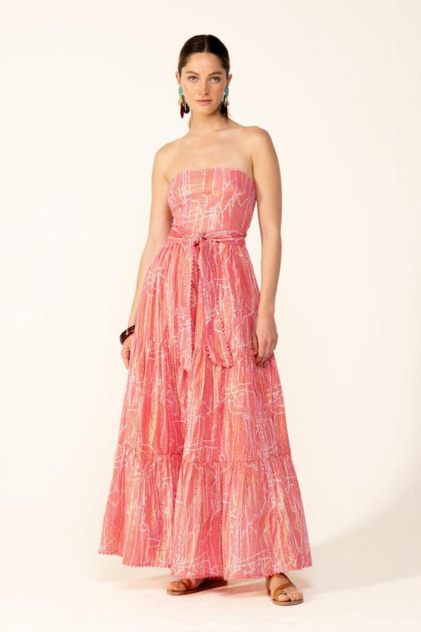 poupette st barth Long Dress Thelma