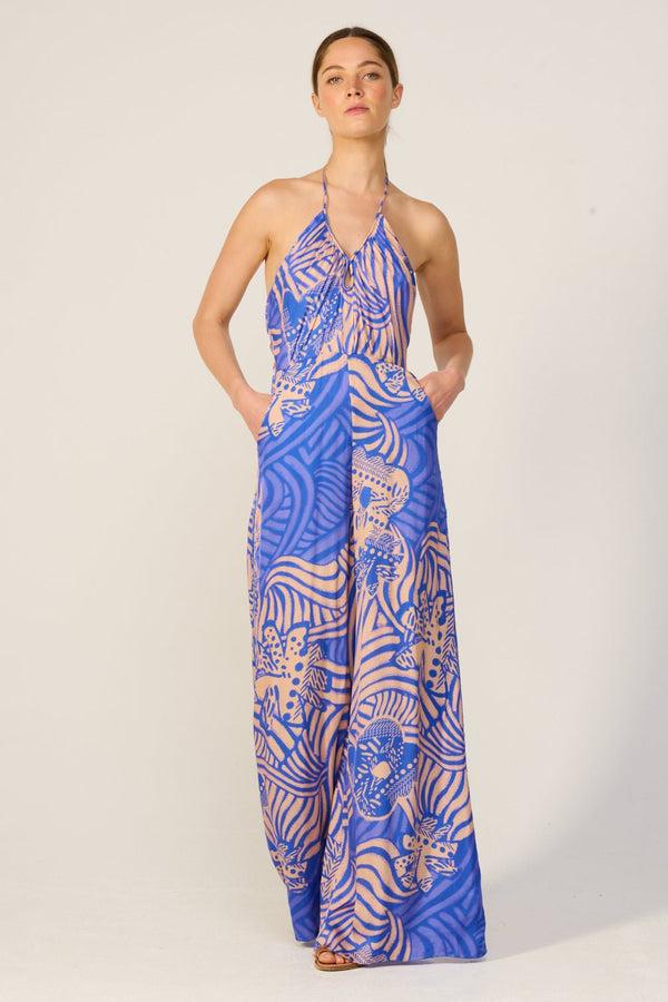 Poupette St Barth Long Jumpsuit Cilia