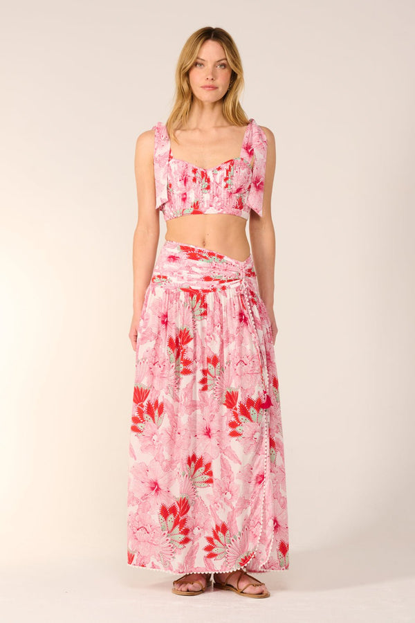 Poupette St Barth Long Skirt Carla