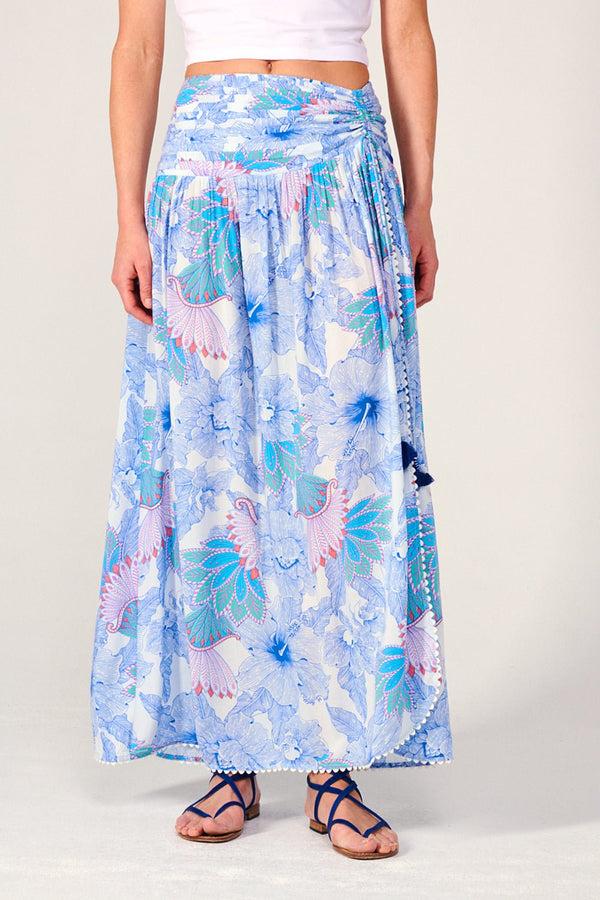 Poupette St Barth Long Skirt Carla