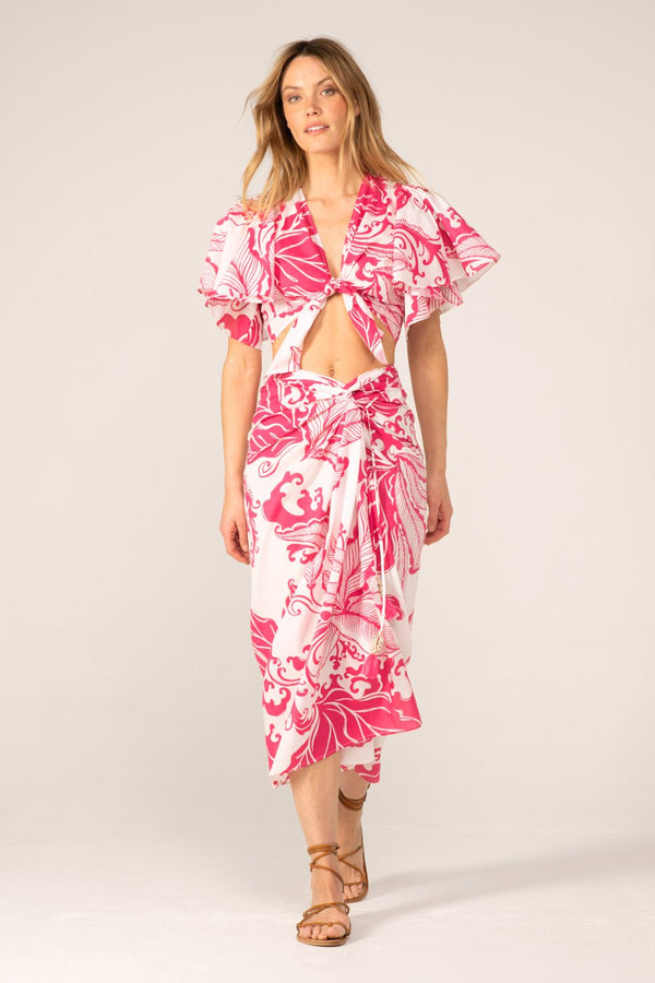Poupette St Barth Long Skirt Uma
